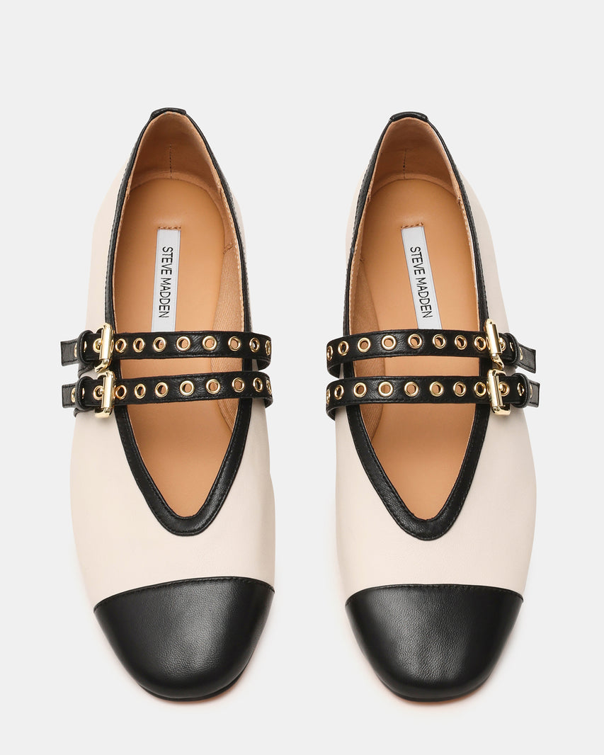 LYDIA CAP BONE BLACK