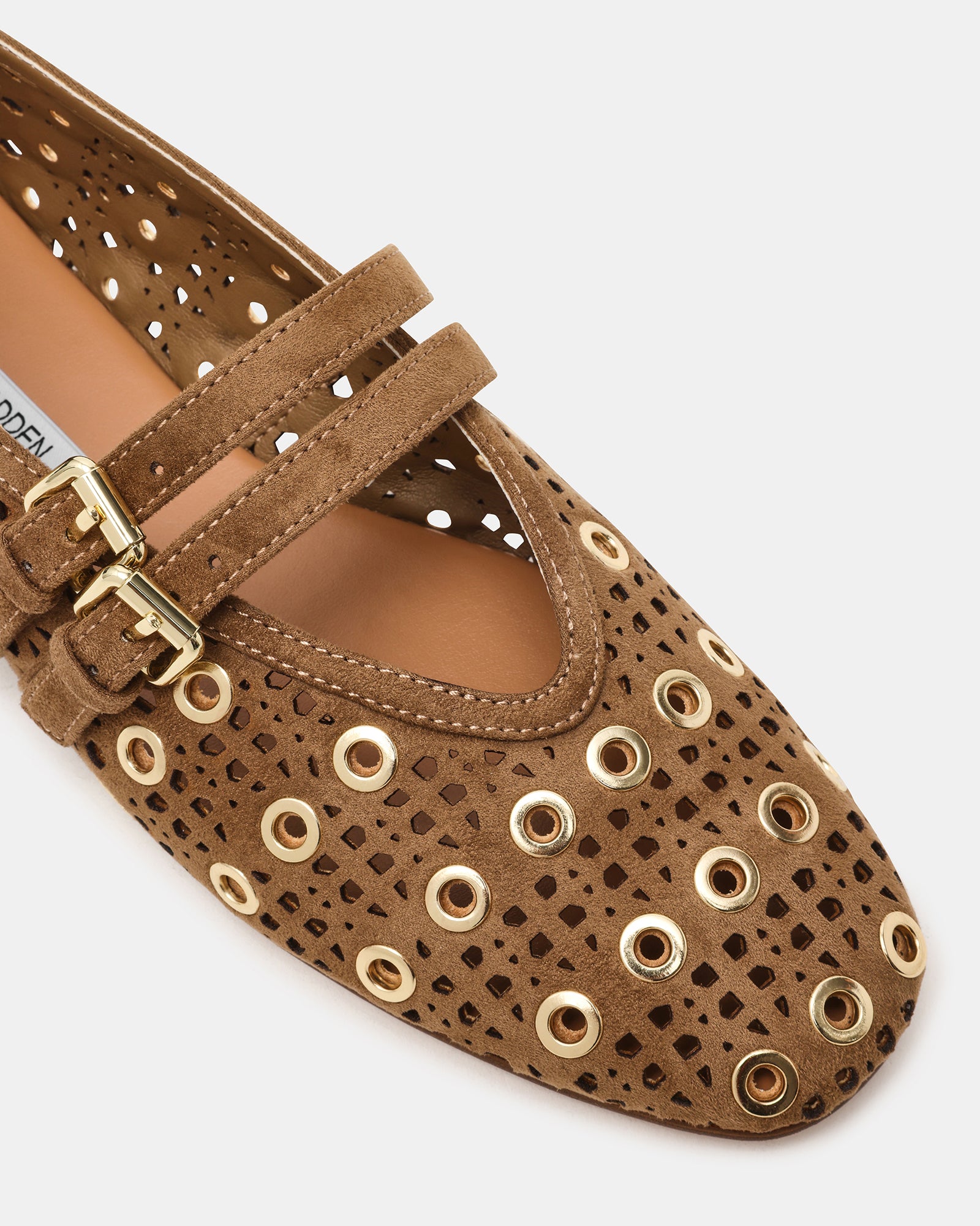 LYDIA PERFORATED TAUPE