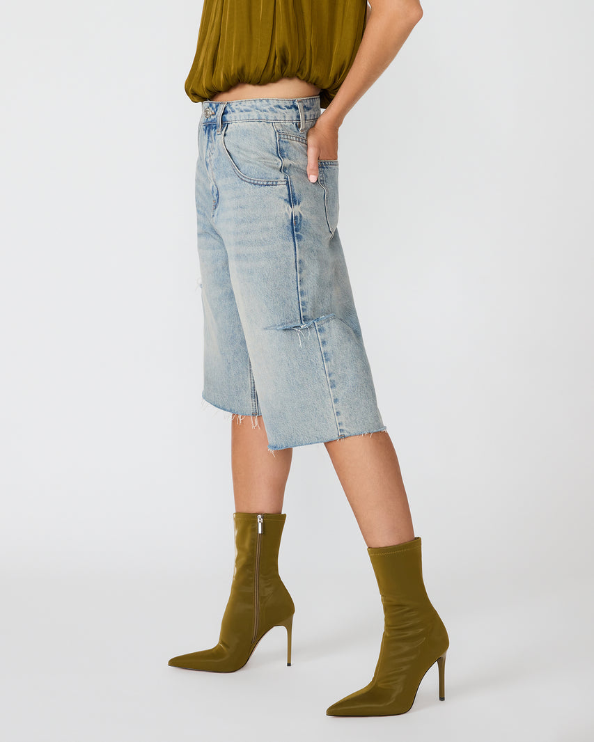 MACKENA OLIVE TECHNO SATIN - view 2