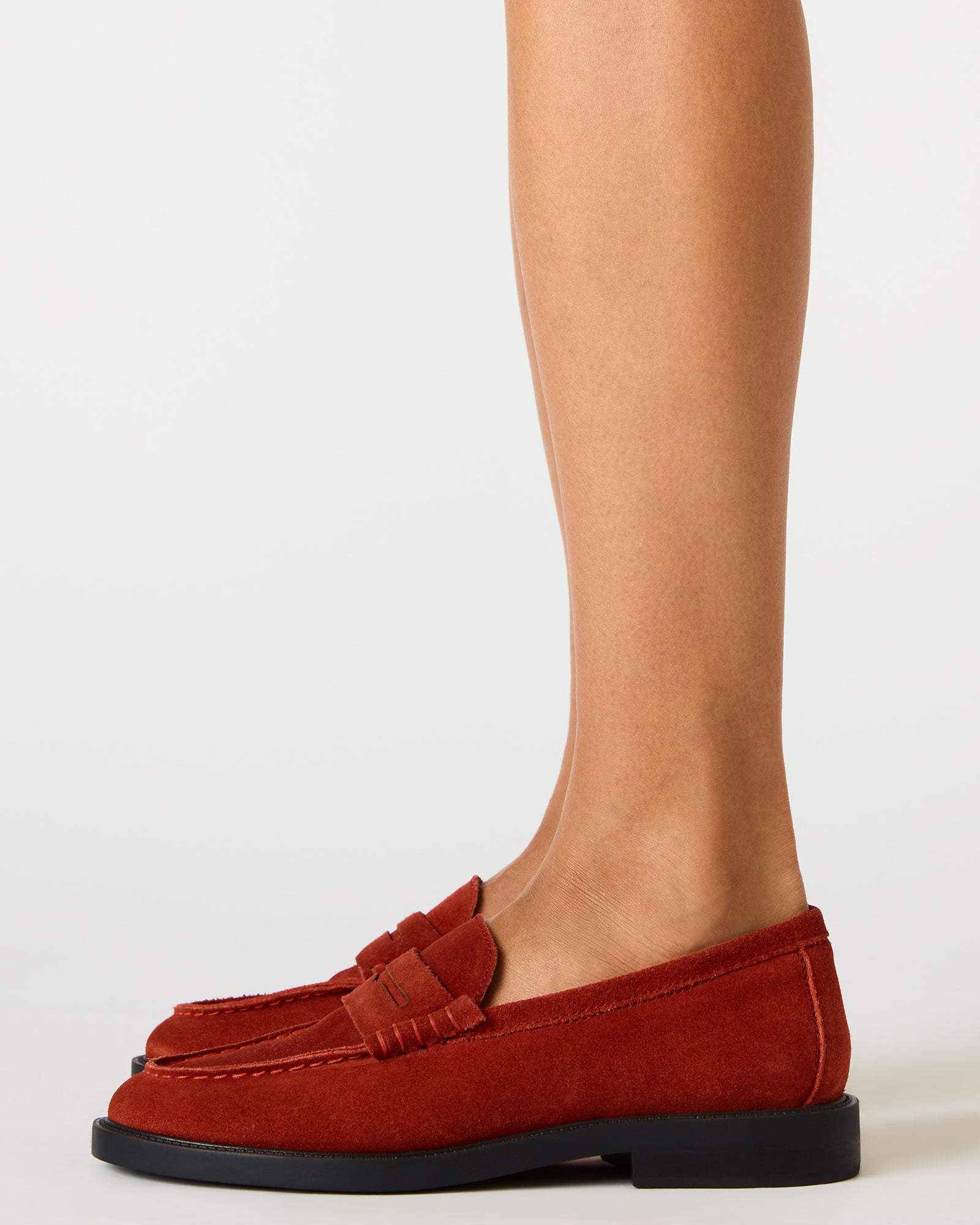 Steve Madden Women's Madison Loafers - Red Suede - Size 9 Steve Madden Women's Madison Loafers - Red Suede - Size 9