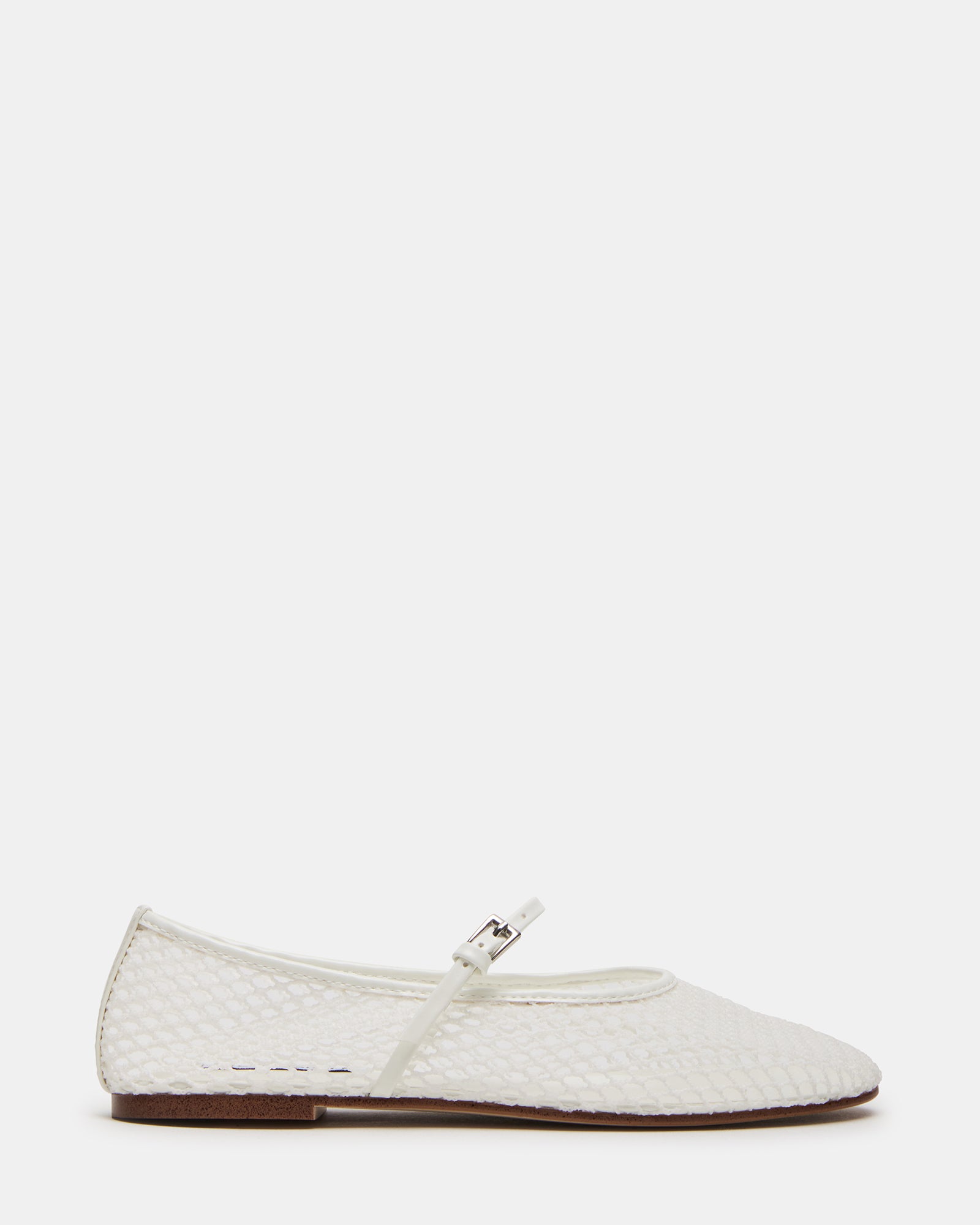 MAGS White Mary Jane Women's Ballet Flats â Steve Madden