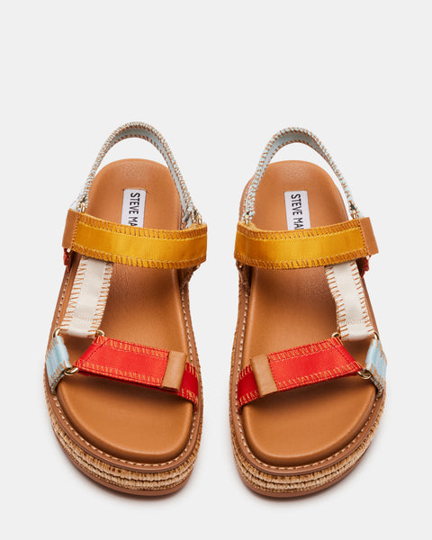 MONACO Multi Platform Slingback Sandal | Women's Sandals – Steve Madden