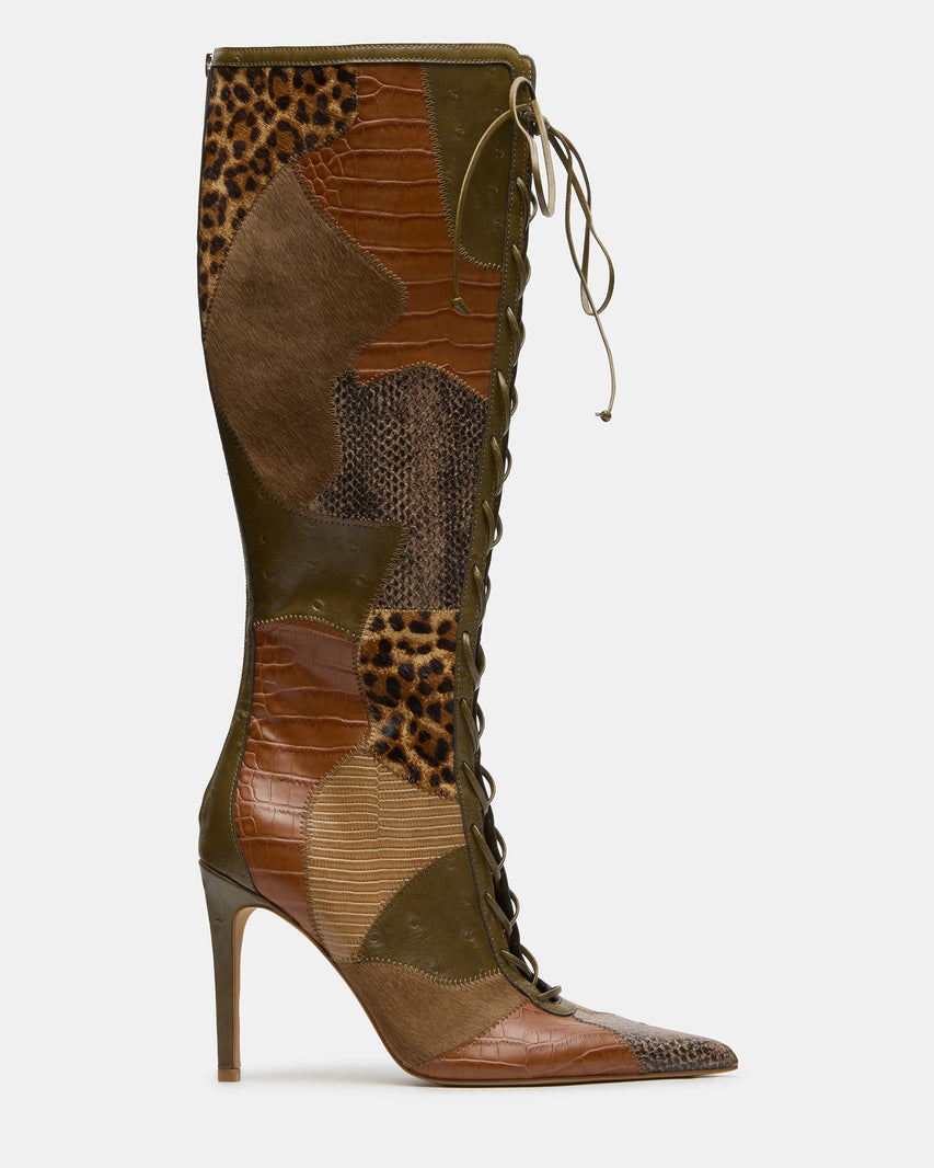 MARELYN OLIVE MULTI WIDE CALF