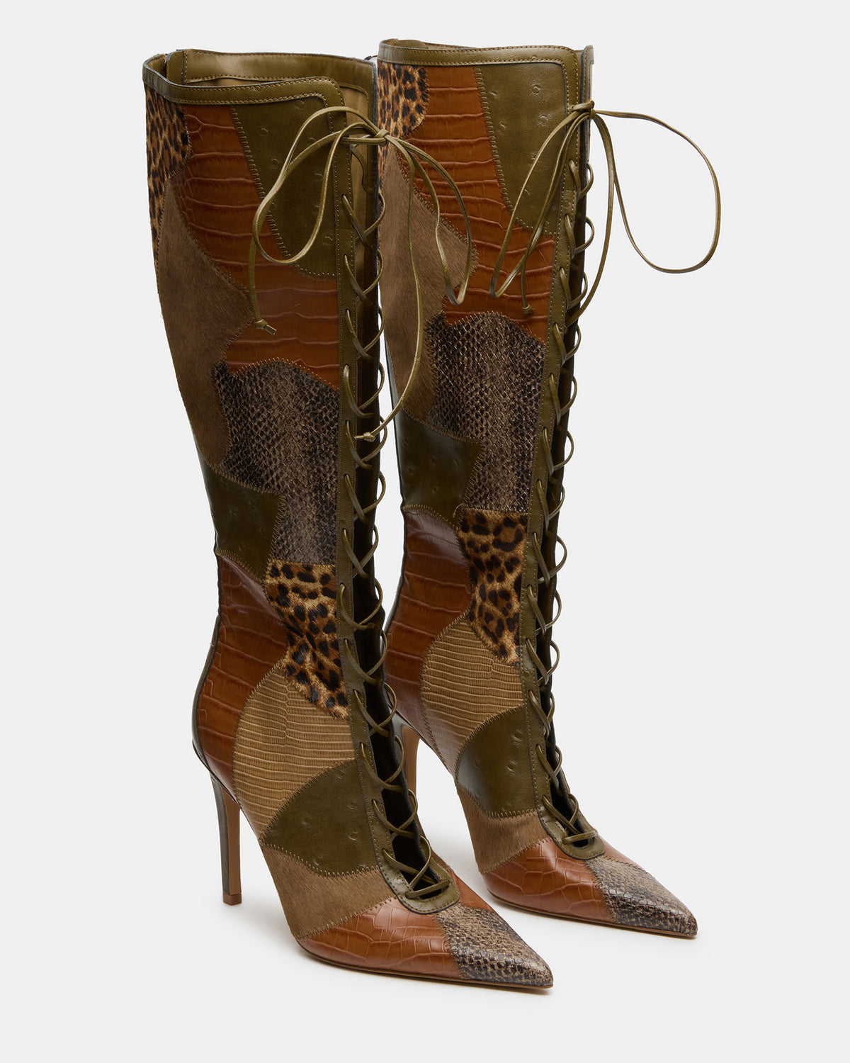 MARELYN OLIVE MULTI WIDE CALF - view 2