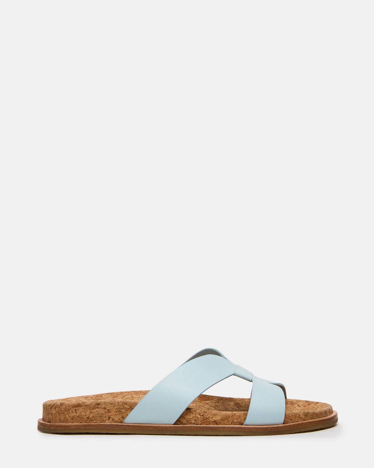 MARILU CORK LIGHT BLUE LEATHER