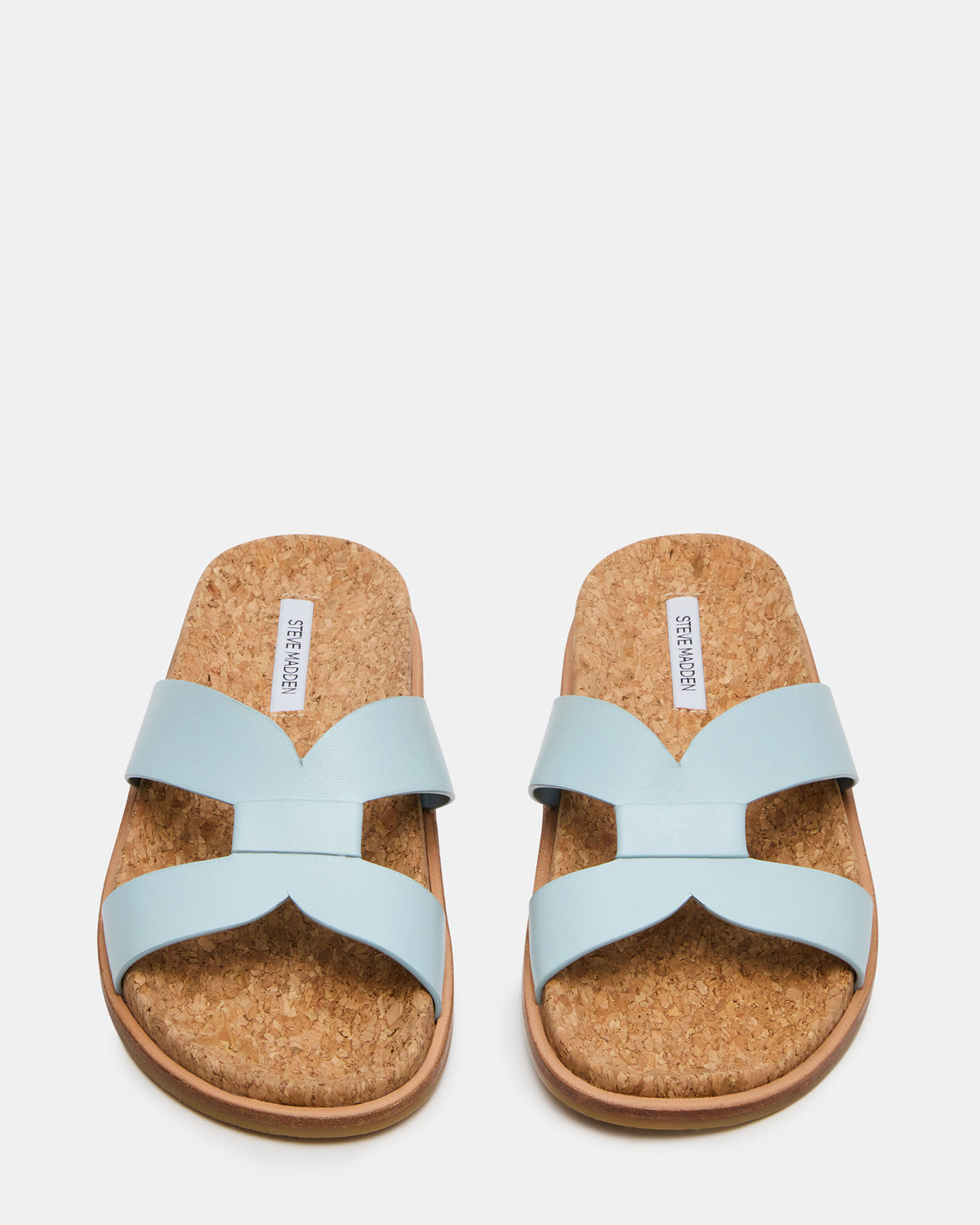 MARILU CORK LIGHT BLUE LEATHER - view 4
