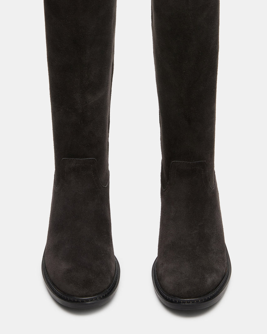 MARNA DARK GREY SUEDE - view 4