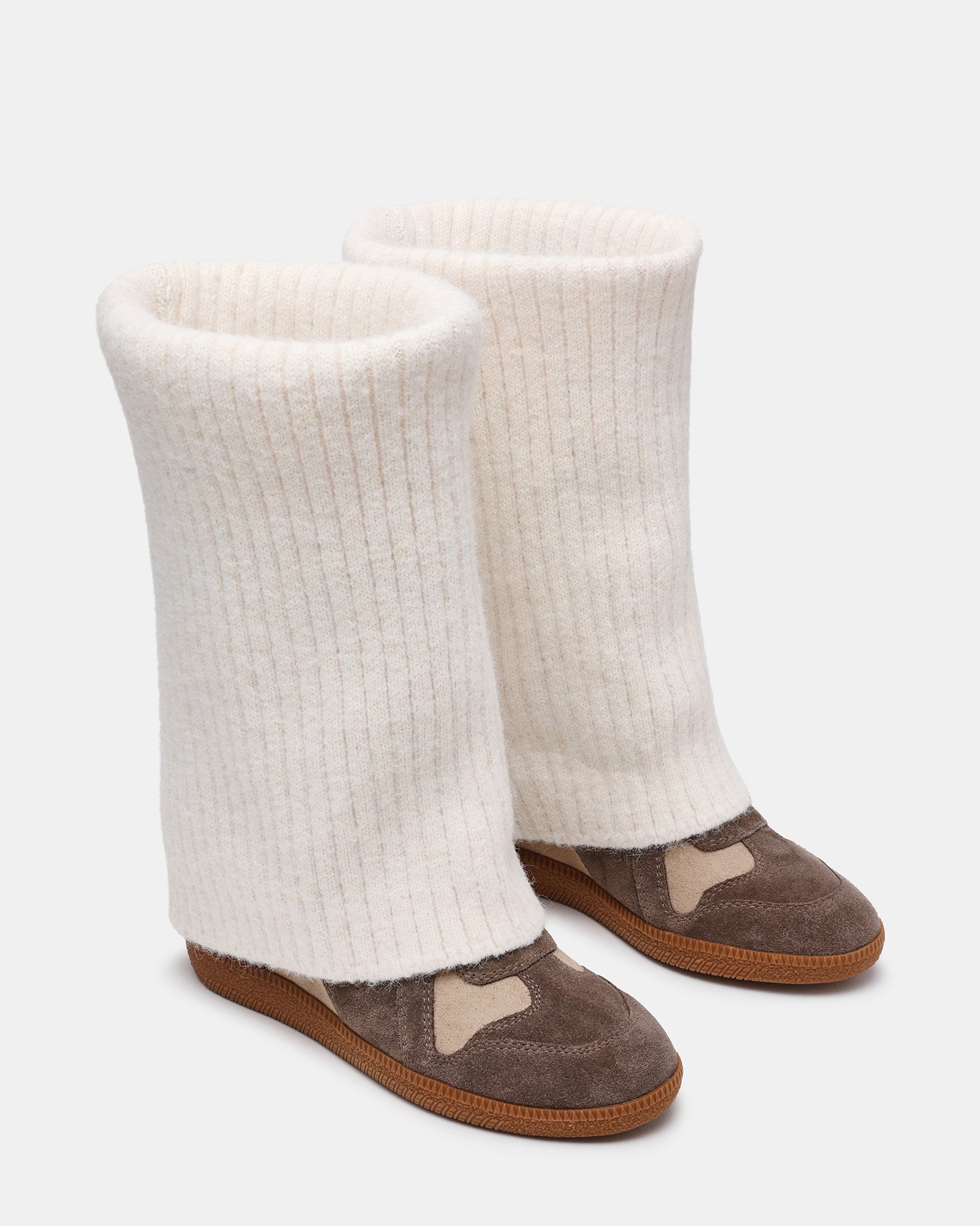 MAVIS KNIT TAUPE SUEDE - view 4