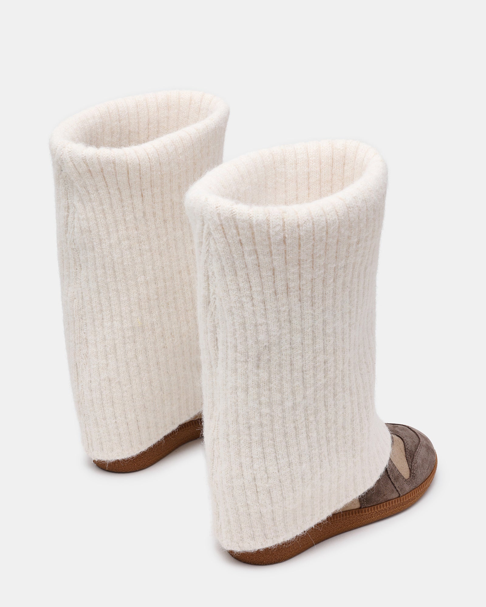 MAVIS KNIT TAUPE SUEDE - view 7