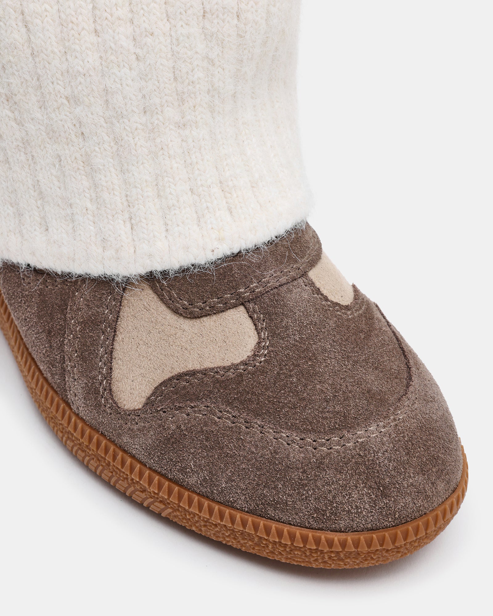 MAVIS KNIT TAUPE SUEDE - view 5