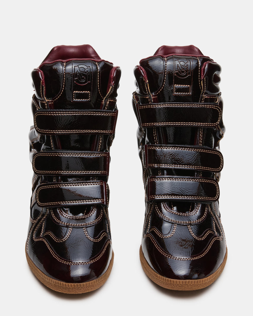 MAVIS DARK CHERRY PATENT - view 4