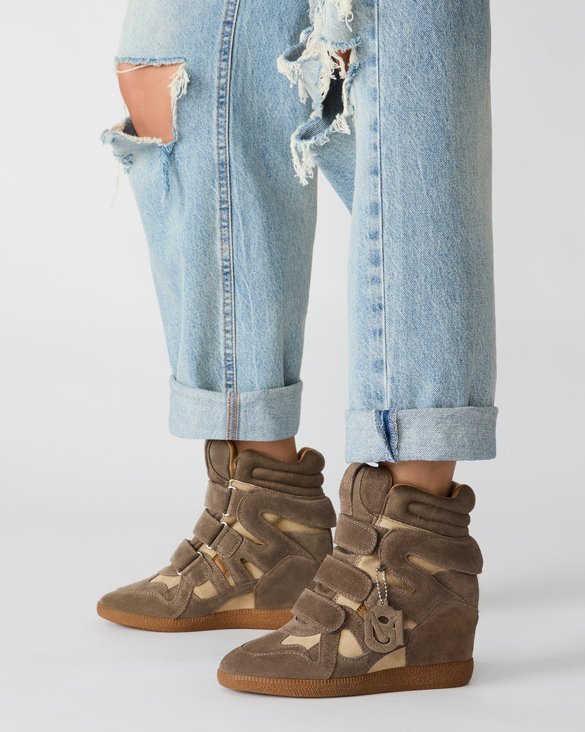 MAVIS TAUPE SUEDE - view 3
