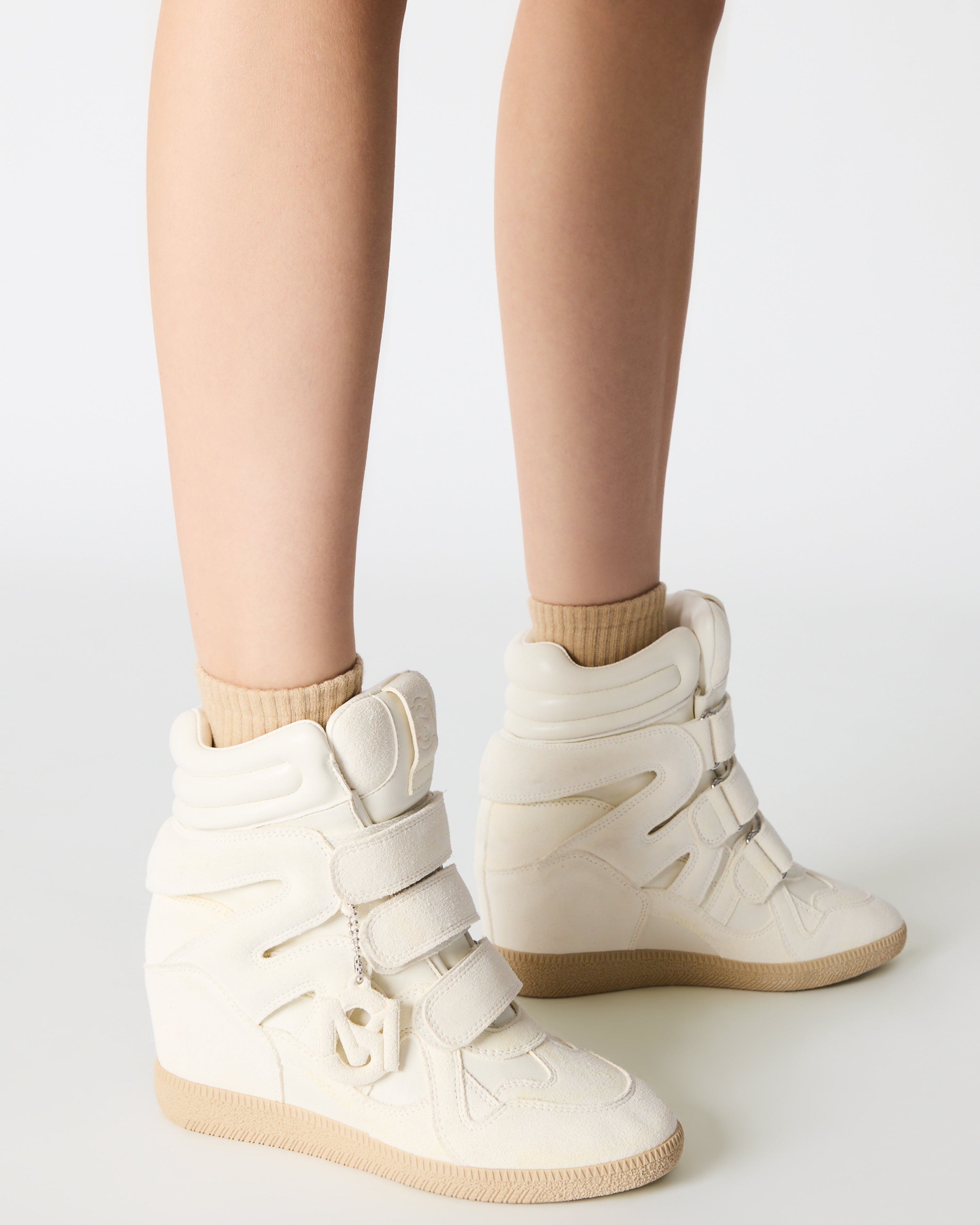 MAVIS WHITE SUEDE - view 3