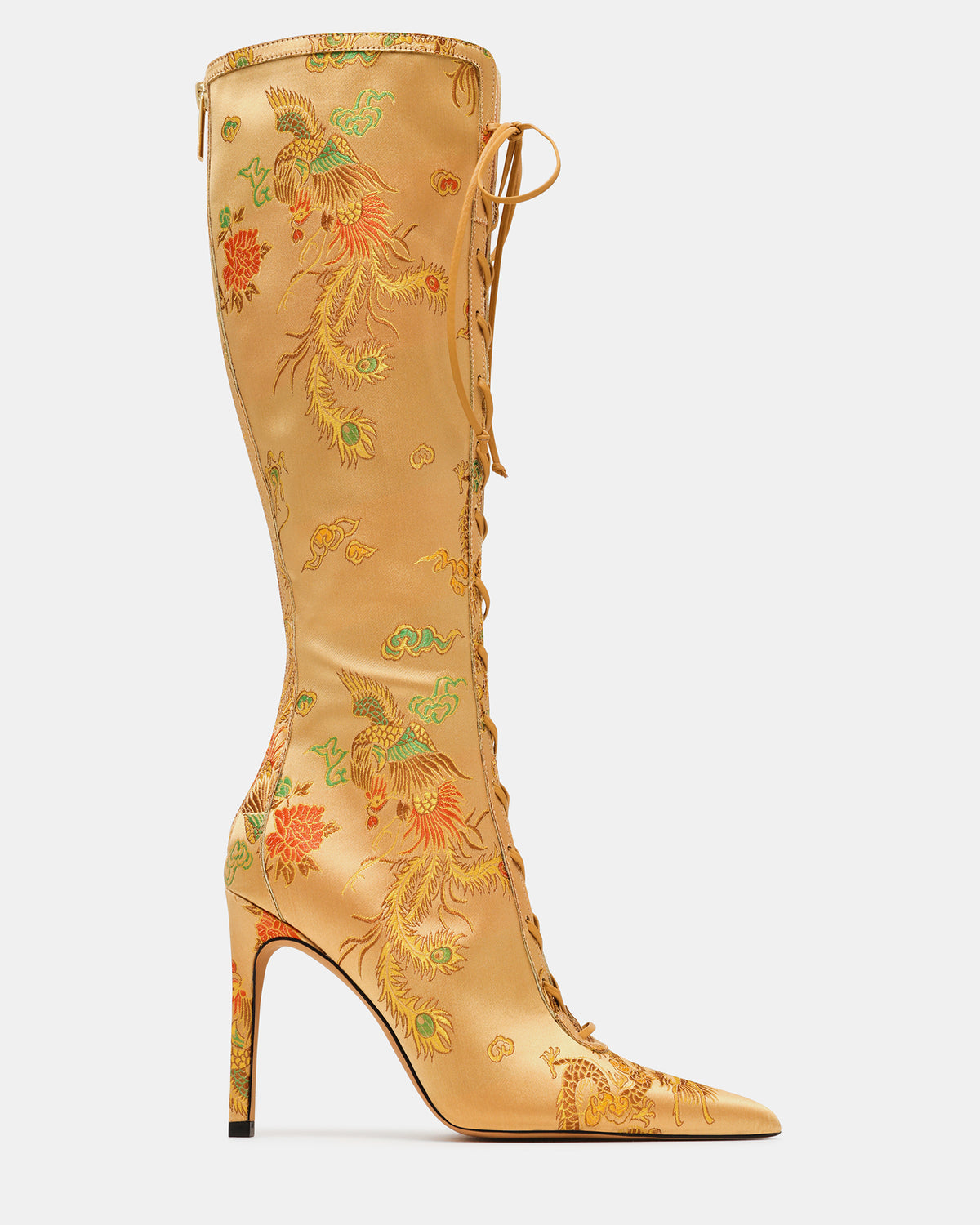 MAXINE CHAMPAGNE OLIVE BROCADE