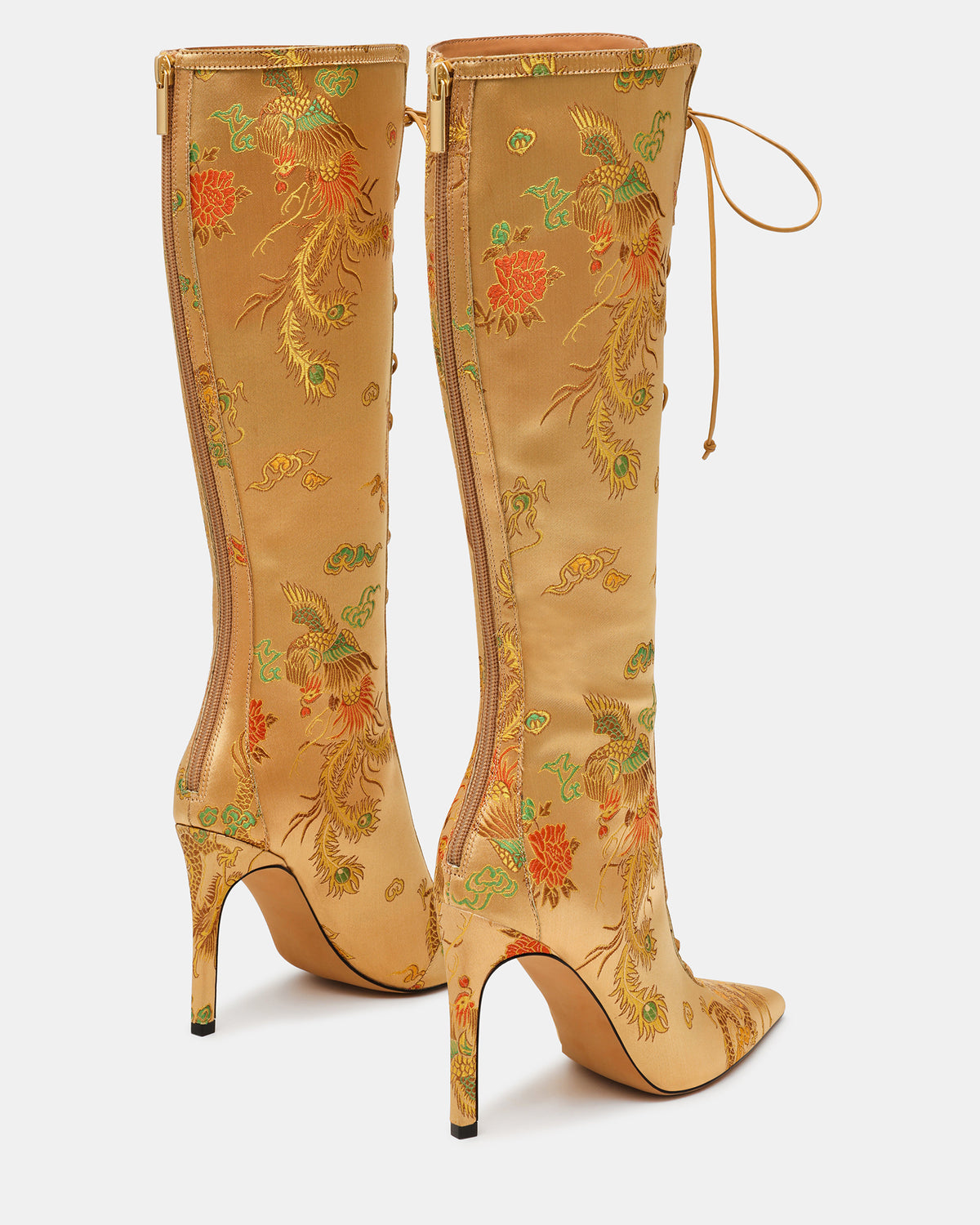 MAXINE CHAMPAGNE OLIVE BROCADE - view 5