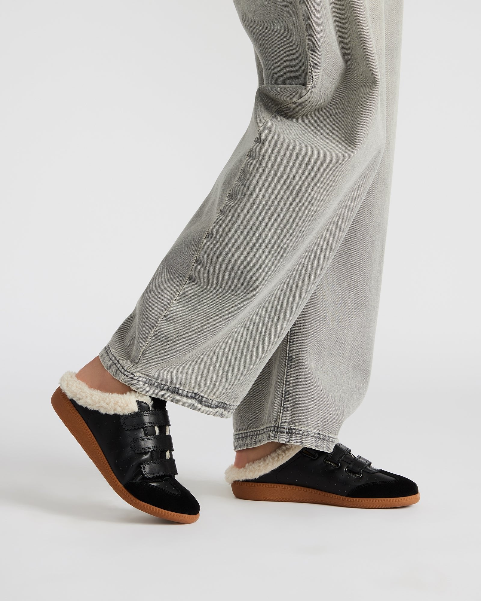 MEMENTO Faux Fur Black Multi Slip-On Women's Sneaker – Steve Madden