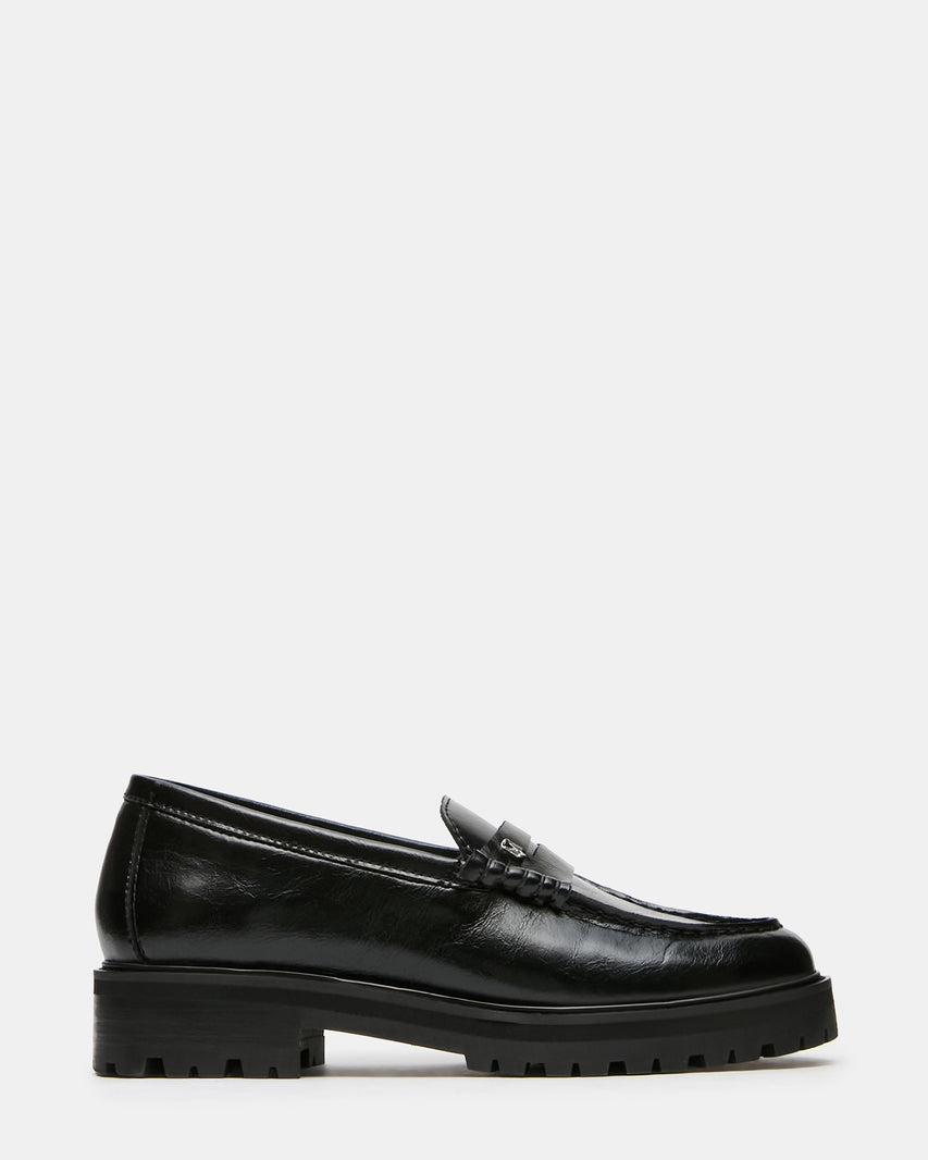 MIRAN BLACK LEATHER