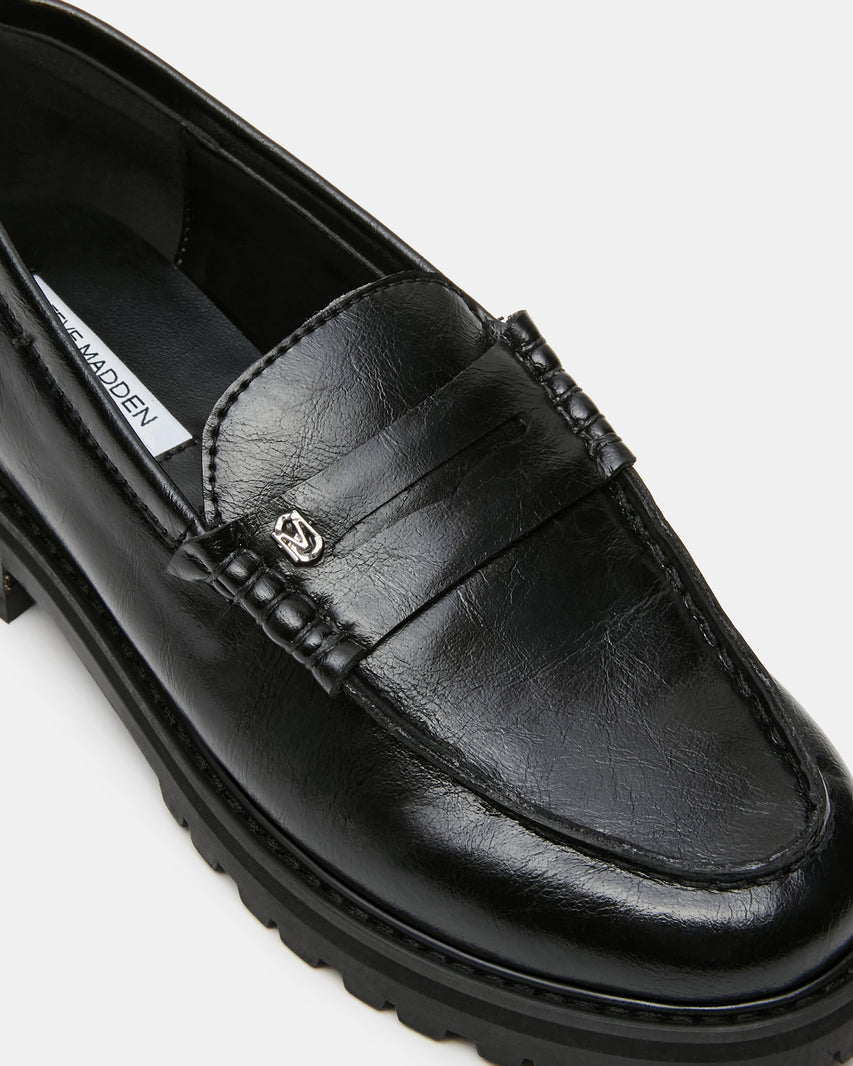 MIRAN BLACK LEATHER - view 3