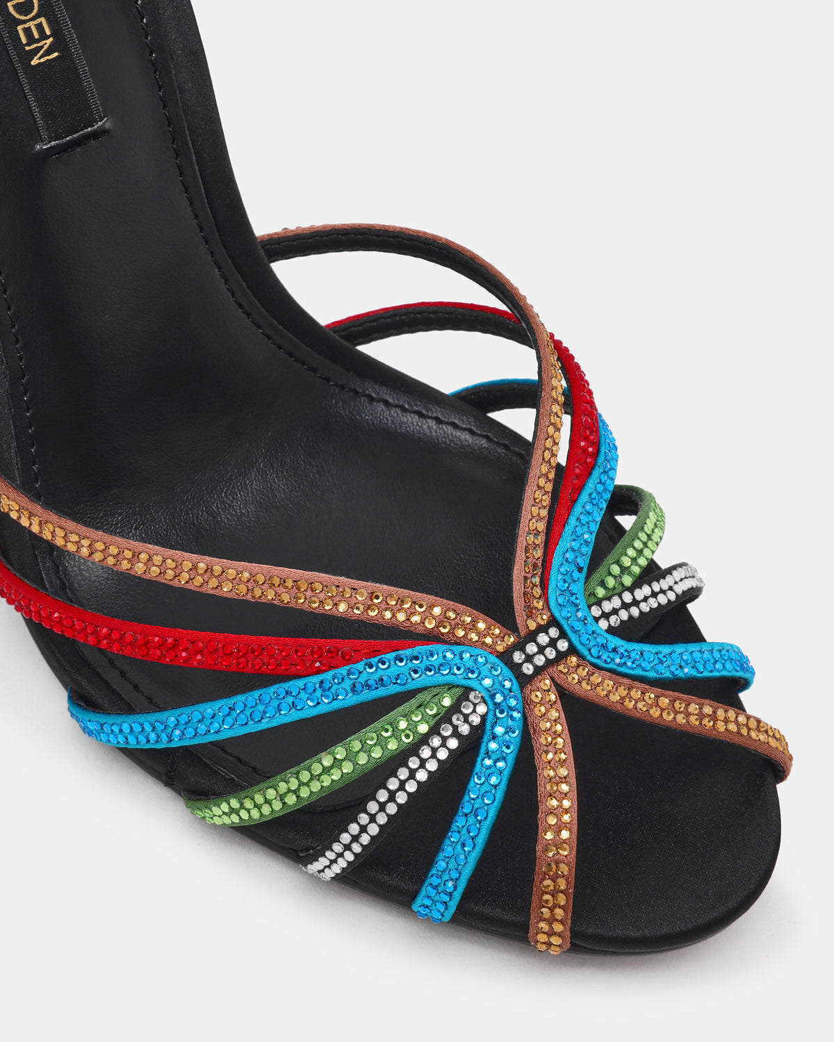 MIZUNA BLACK MULTI RHINESTONES - view 3