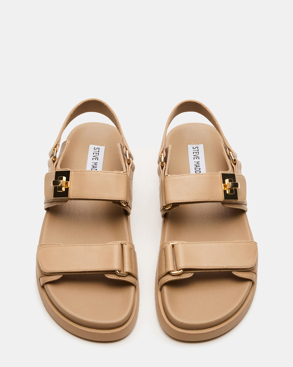 STEVE MADDEN Womens Beige 1/2