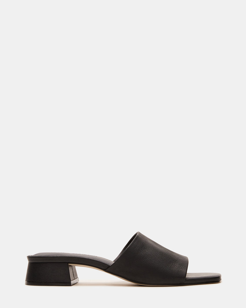 MONTGOMERY BLACK LEATHER