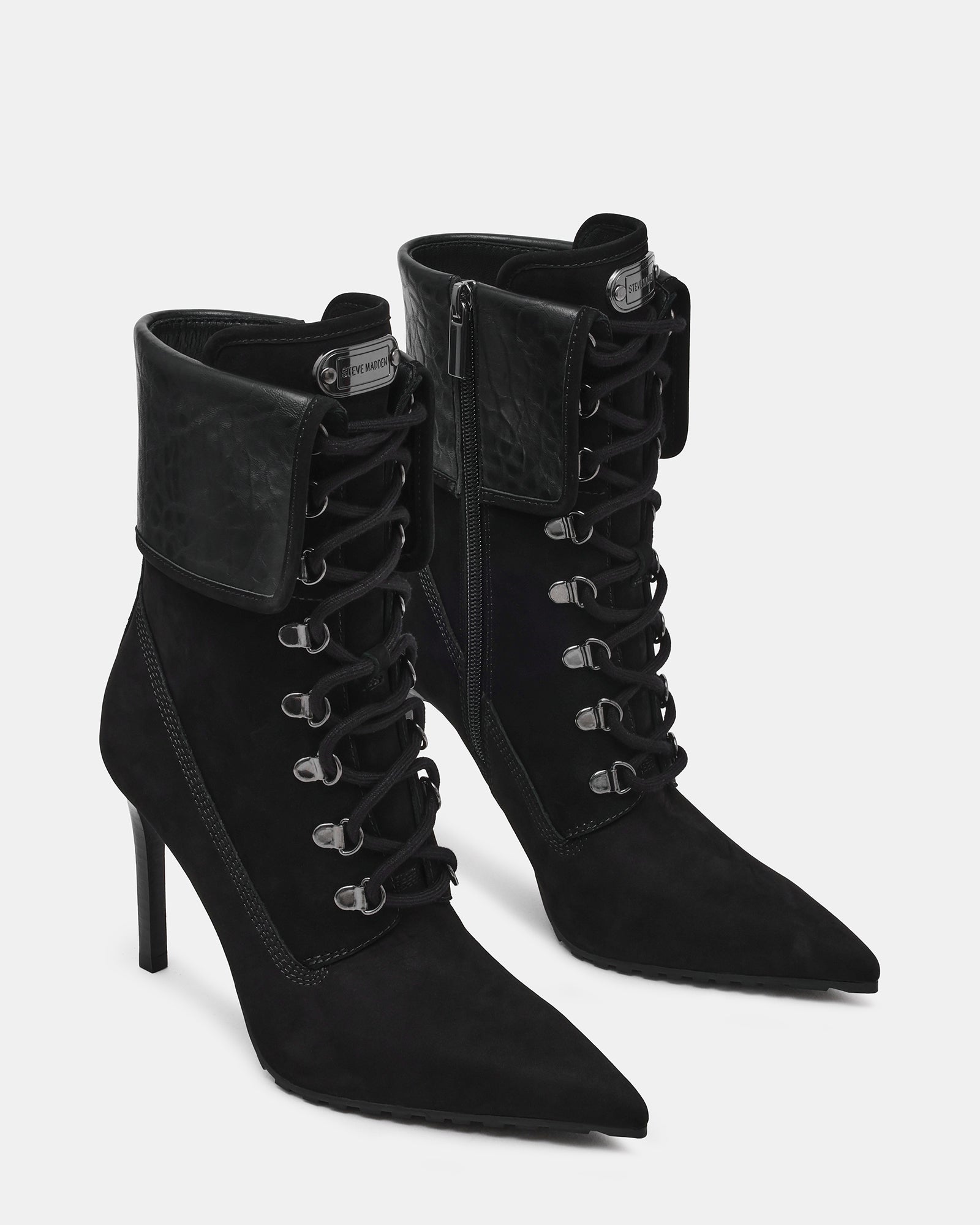 MORALS BLACK NUBUCK - view 2