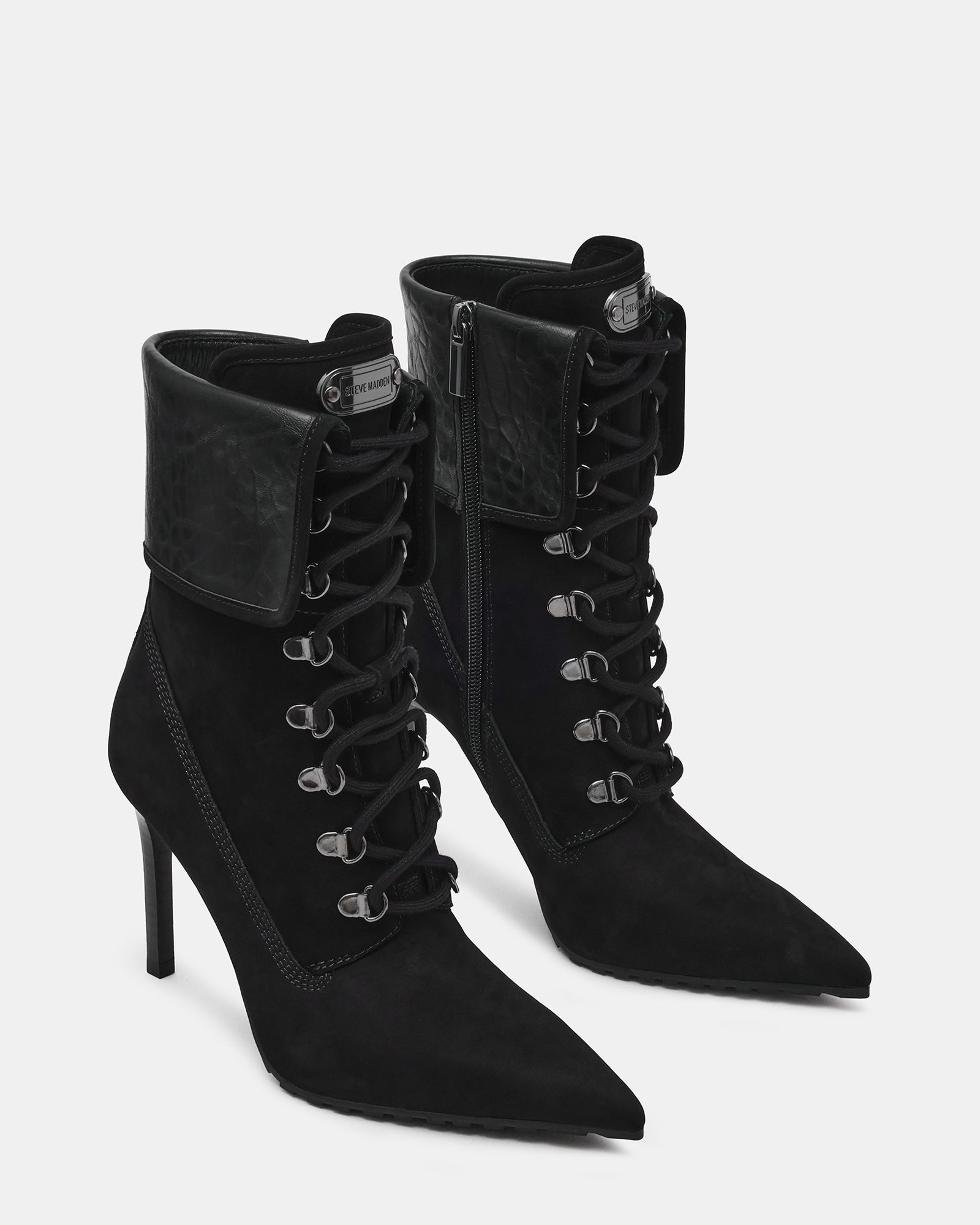 MORALS BLACK NUBUCK - view 2