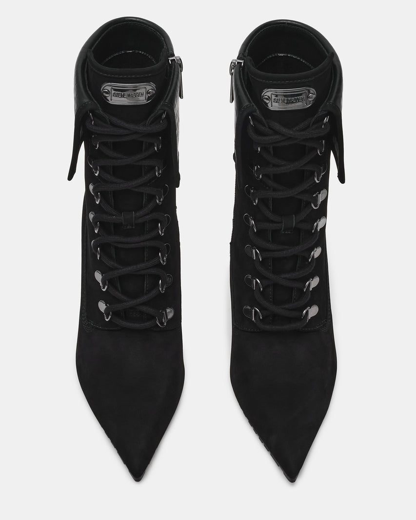 MORALS BLACK NUBUCK - view 4