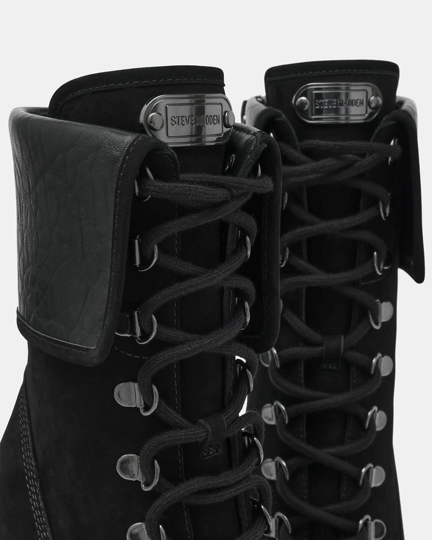 MORALS BLACK NUBUCK - view 3