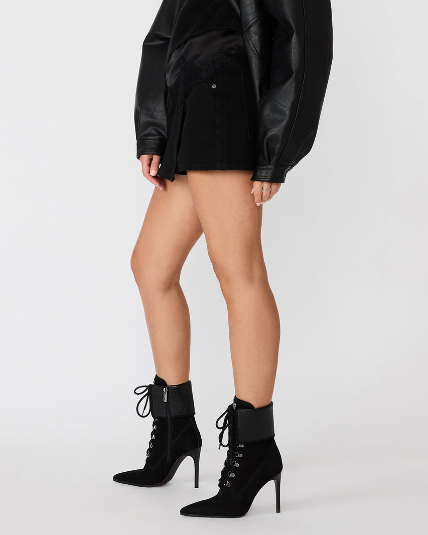 MORALS BLACK NUBUCK - view 2