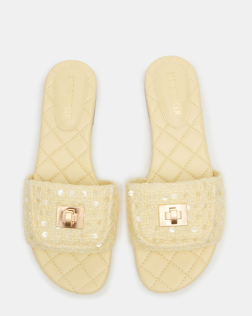 MORELAND SEQUIN YELLOW