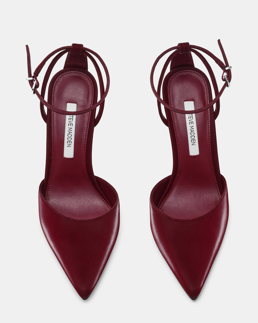 MORRIE BURGUNDY TECHNO FABRIC - view 4