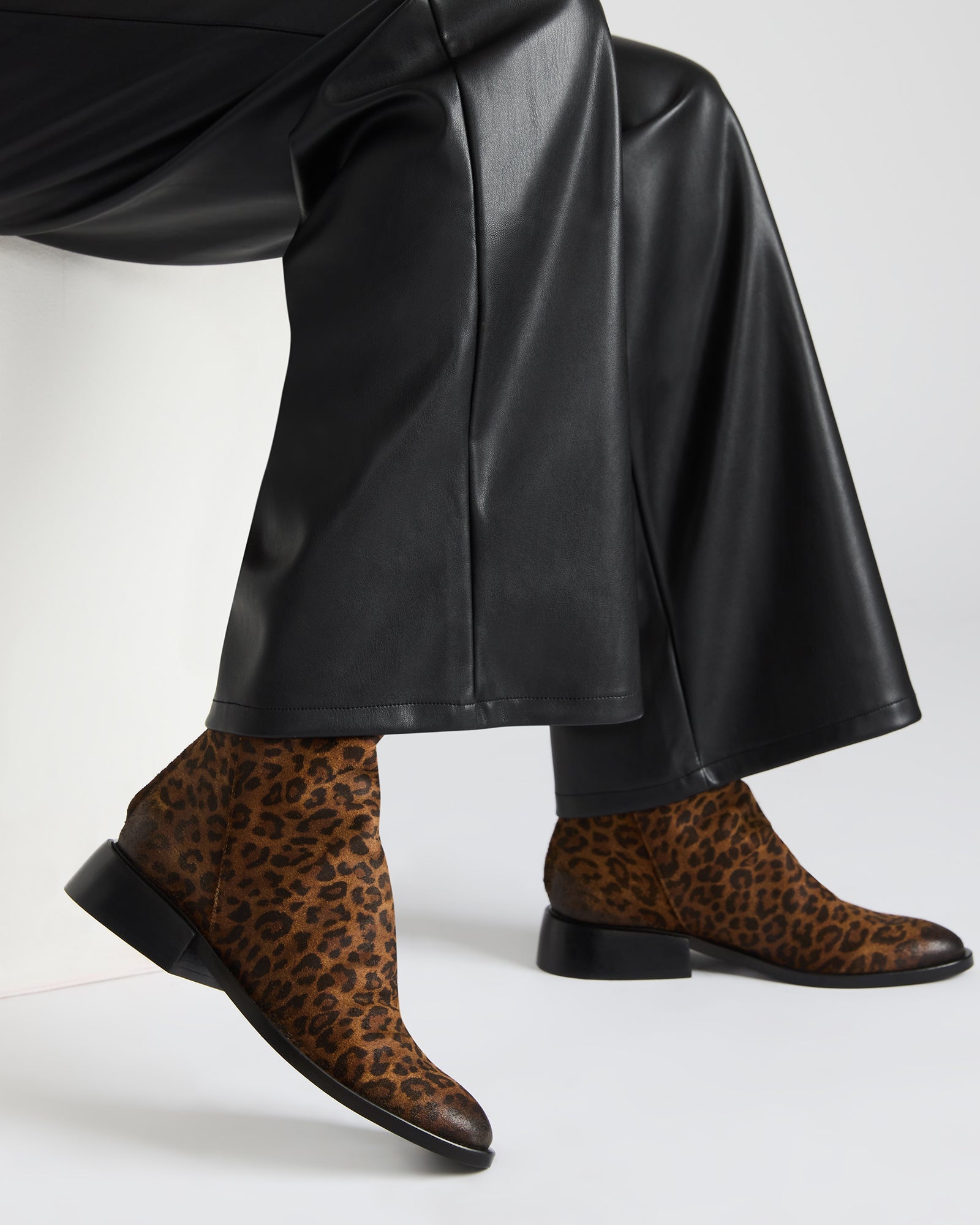 NEXIE Leopard Women's Pointed-Toe Ankle Boot – Steve Madden