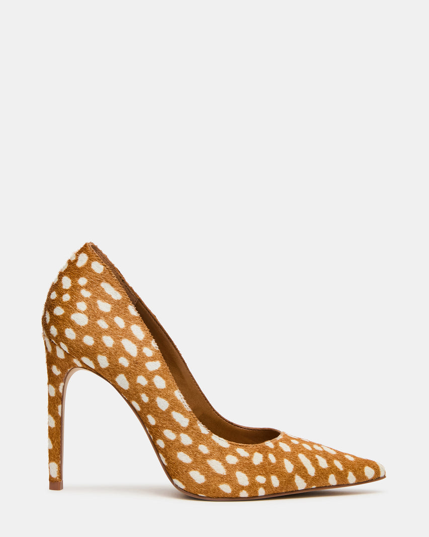 NOIR Fawn Pointed-Toe Stiletto Pump Women's Heels | Steve Madden