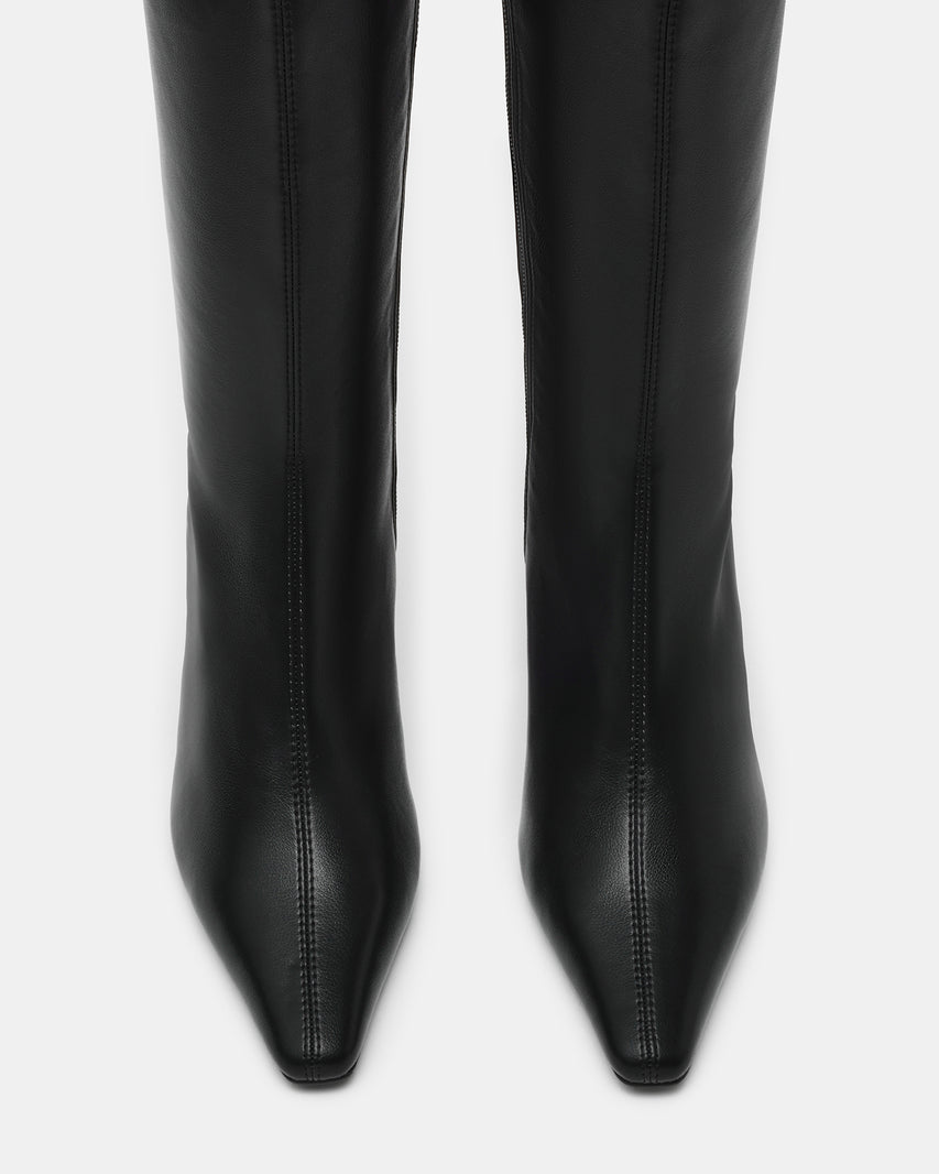 NOTTA BLACK WIDE CALF - view 4