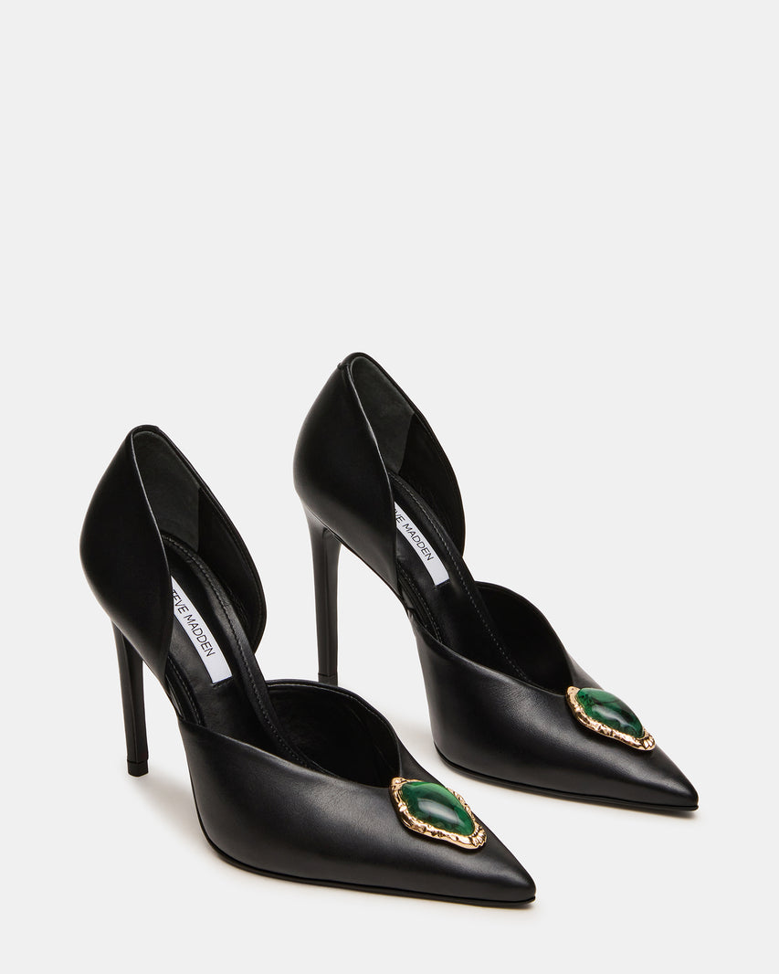 NYSA STONE BLACK LEATHER - view 2