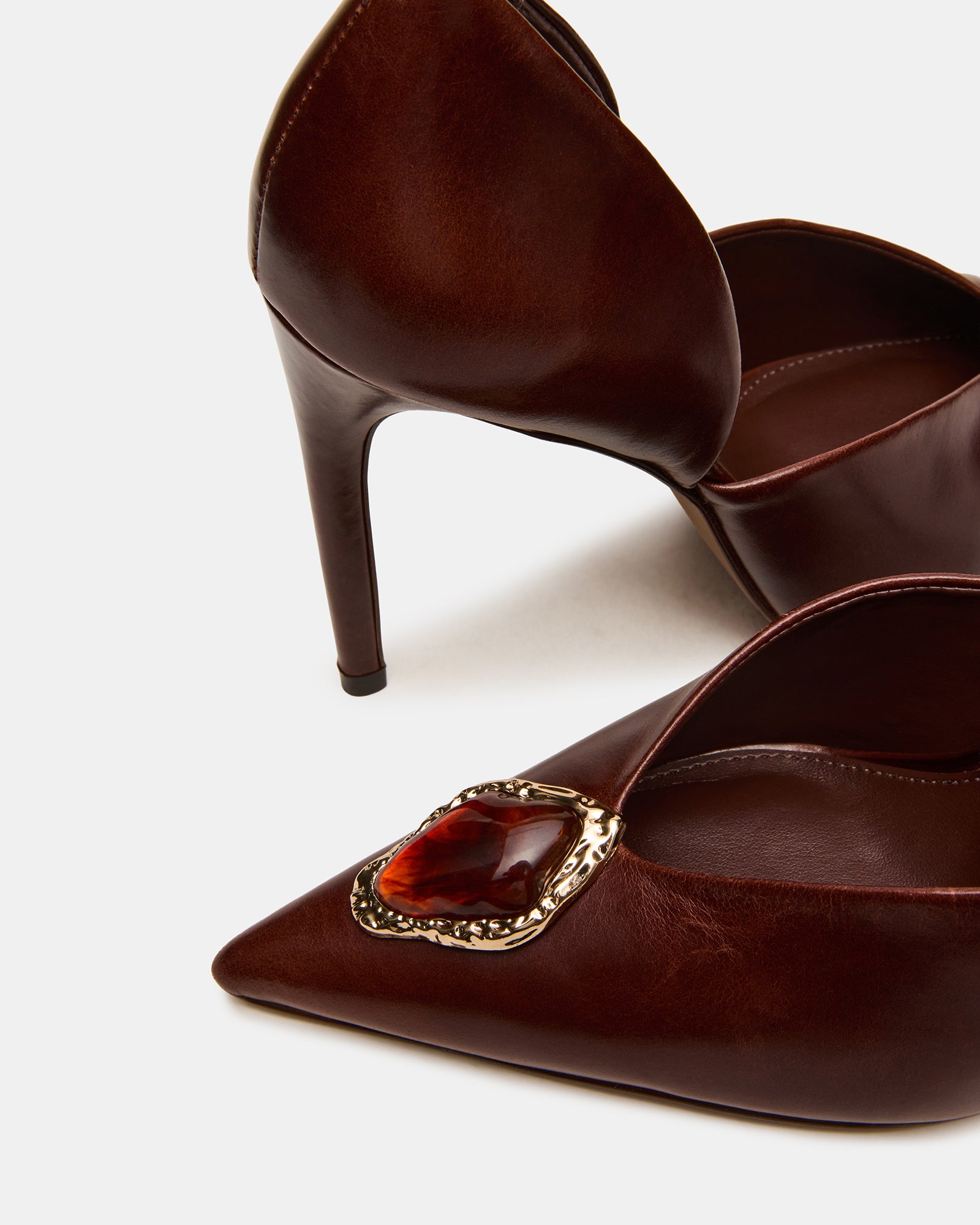 NYSA STONE BROWN LEATHER - view 3