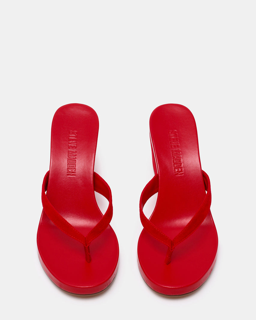 PLAYING RED SUEDE - view 4
