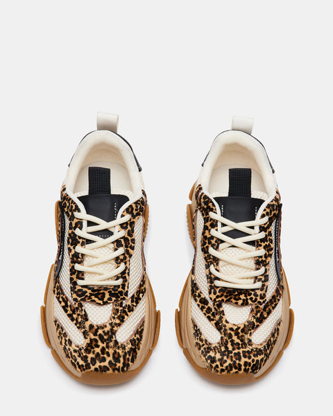 POSSESSION Leopard Multi Platform Sneaker | Women's Lace Up Sneakers ...
