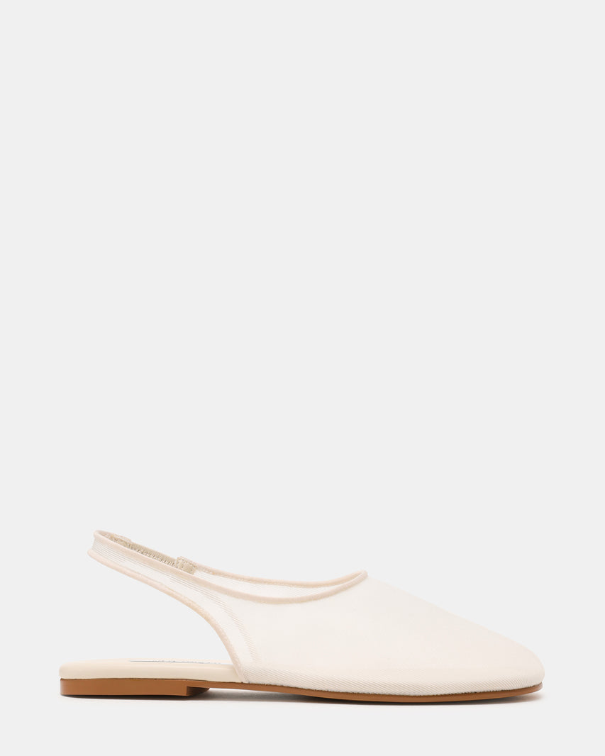 PRIVY Bone Mesh Slingback Women's Flat | Steve Madden