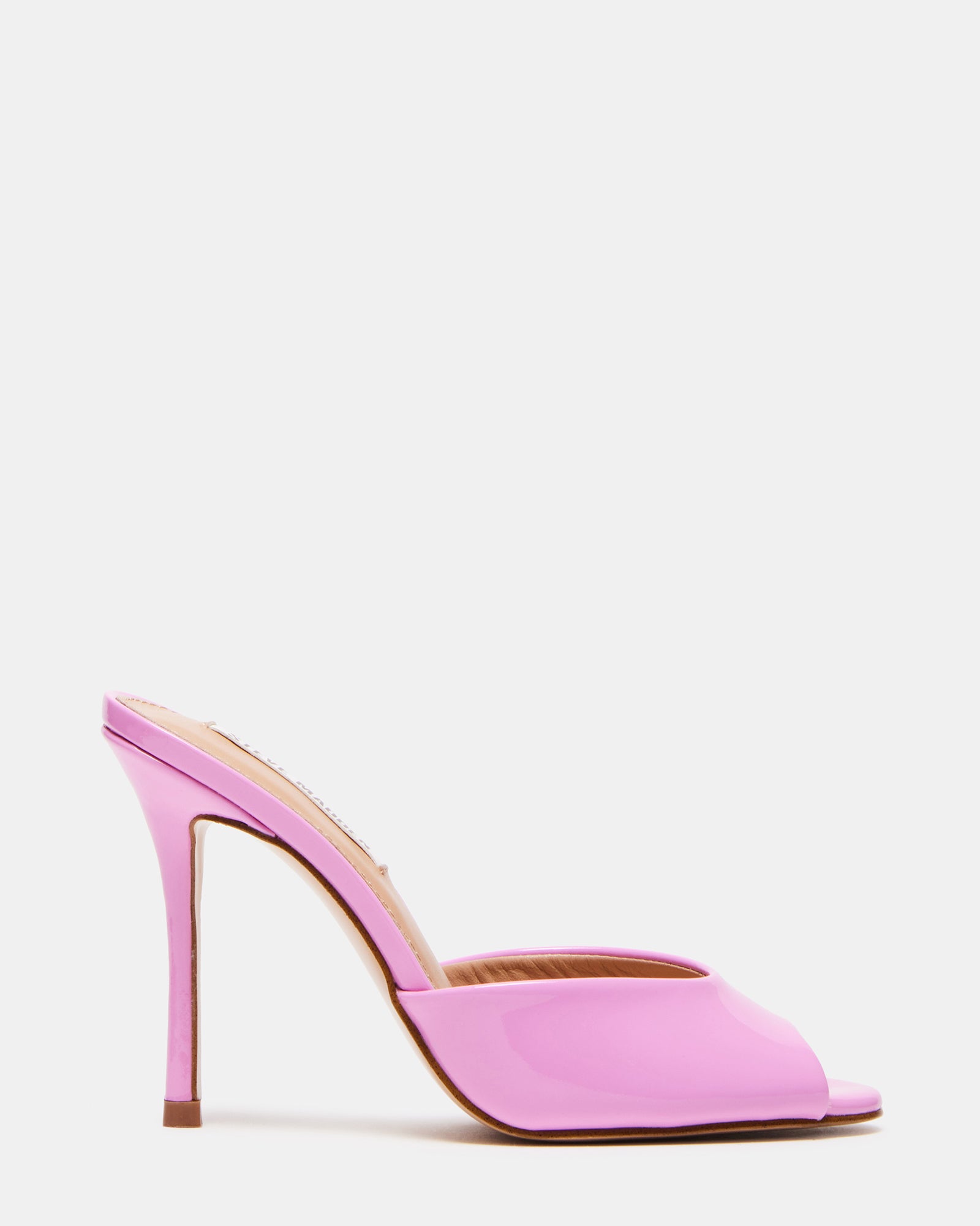 PRIYA Pink Patent Mule | Women's Heels – Steve Madden