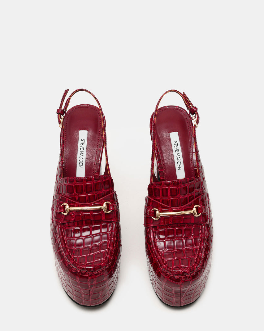 QUINN RED CROCODILE