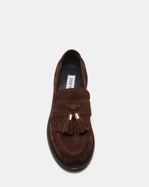 RADCLIFF CHOCOLATE BROWN SUEDE