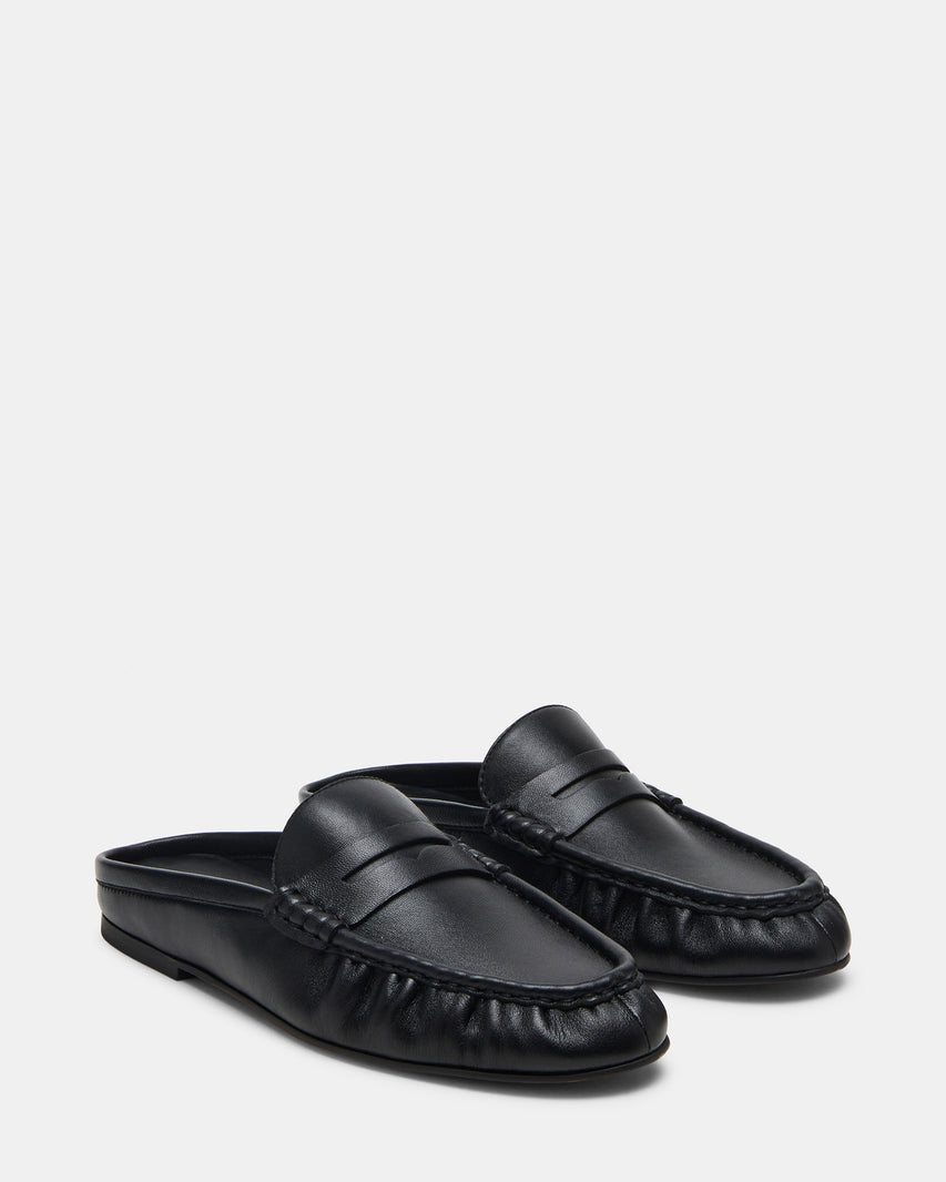 Steve Madden Rafe Black Leather