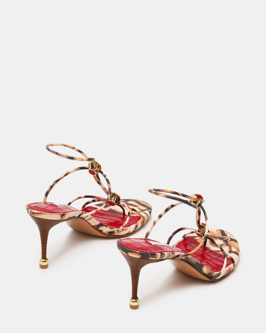 RAMOS STONE RED/BROWN PRINT