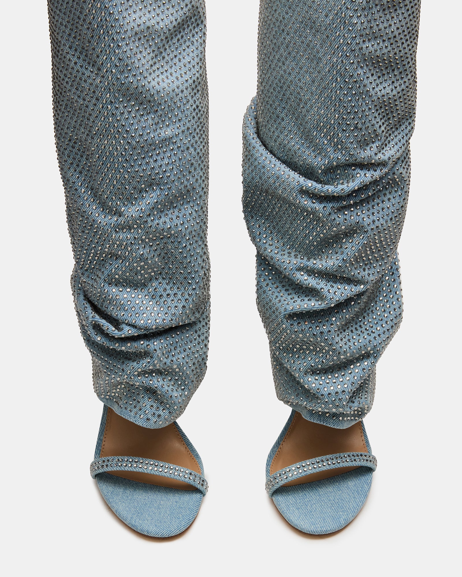 RAVINE DENIM RHINESTONES