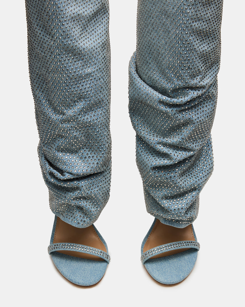 RAVINE DENIM RHINESTONES