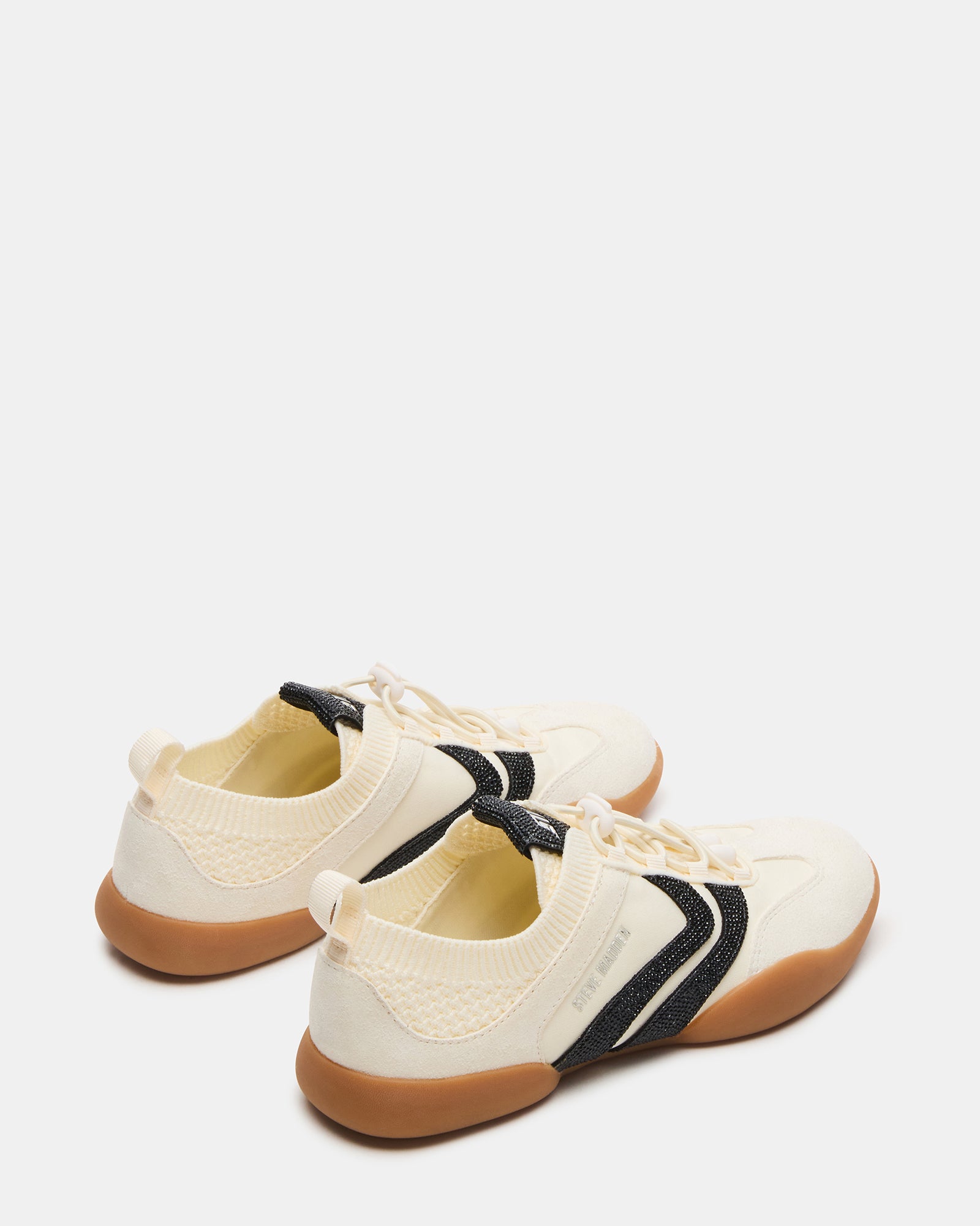 REBOOT Bone Rhinestones Low-Top Lace-Up Women's Sneaker