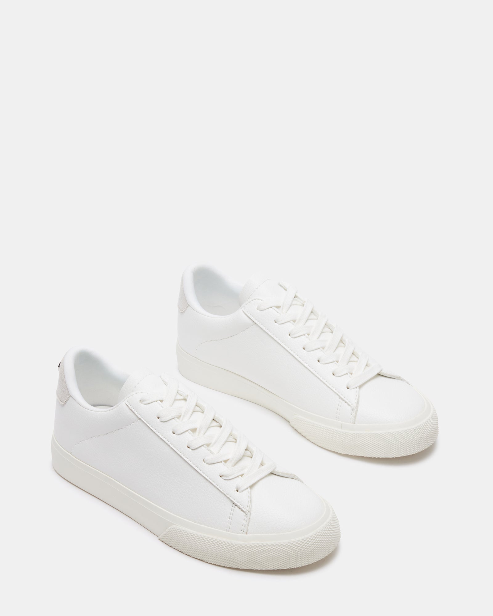 REMI White Low-Top Lace-Up Sneaker | Women's Sneakers – Steve Madden