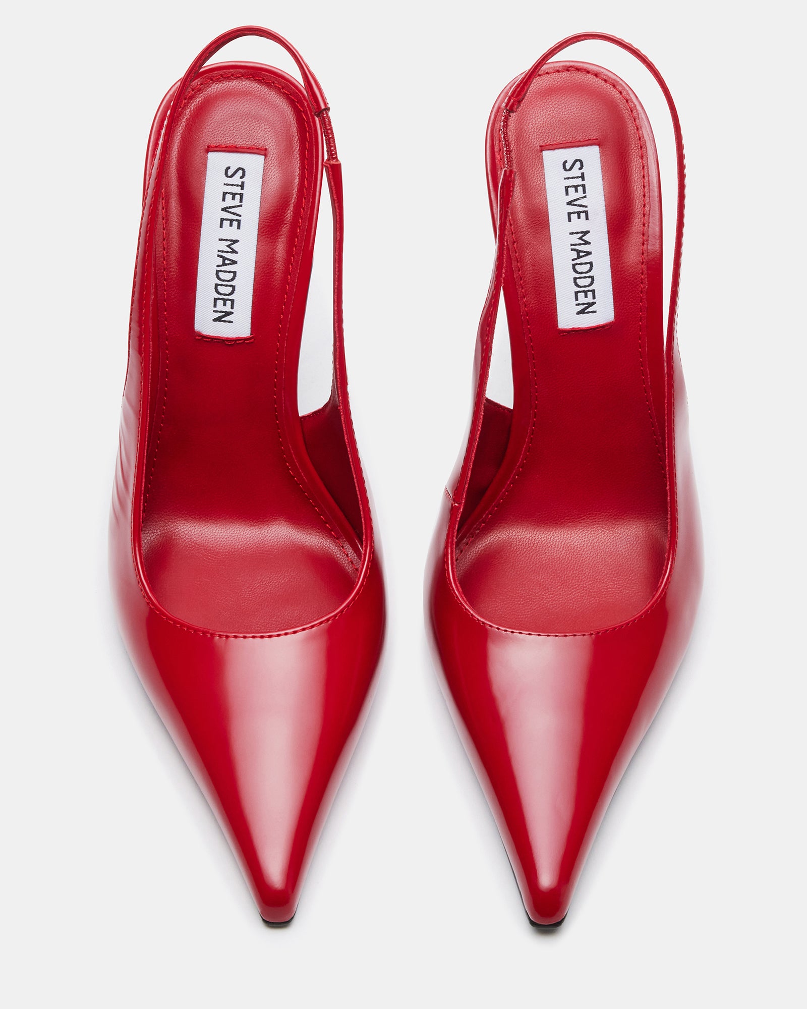 REYES Red Slingback Stiletto Pointed-Toe Pump Women's Heel – Steve Madden